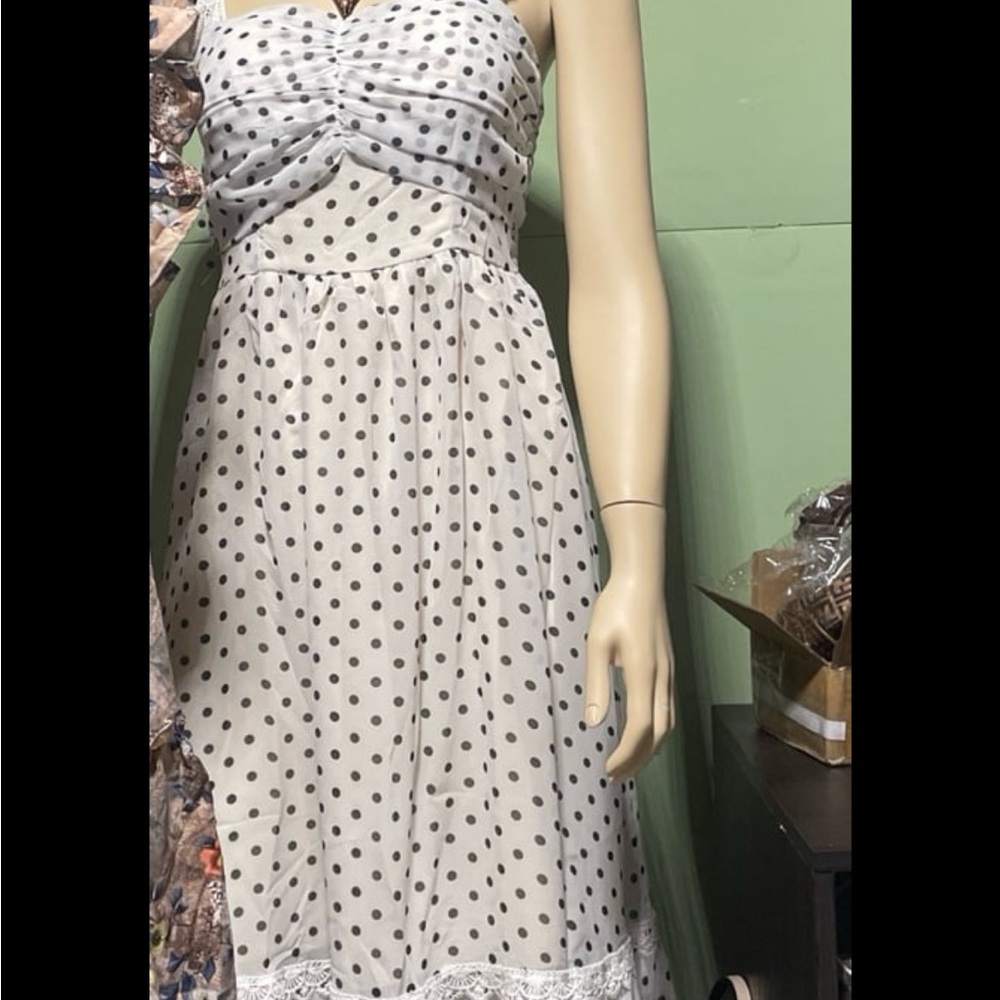 Maxi/midi polka dots dress